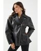 MissPap MissPap Faux Leather Biker Jacket - 1