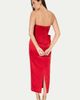 MissPap MissPap Premium Bonded Satin Corset Midaxi Dress - 5