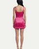 MissPap MissPap Premium Panelled Bonded Satin Dress - 3
