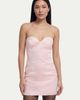 MissPap MissPap Premium Panelled Bonded Satin Mini Dress - 2