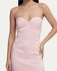 MissPap MissPap Premium Panelled Bonded Satin Mini Dress - 5