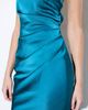 MissPap MissPap Satin Asymmetric Maxi Bridesmaid Dress - 5