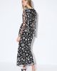 MissPap MissPap Spot Print Mesh Scarf Dress - 3