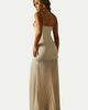 MissPap MissPap Square Neck Pleated Chiffon Maxi Dress - 3