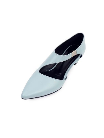 MISSUE Line Pumps Sky Blue