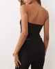 Missyempire Missy Empire double sculpted slinky bandeau top in black - part of a set - 4