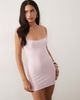 Missyempire Missy Empire double sculpted slinky thin strap cami mini dress in pink - 2