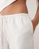 Missyempire Missy Empire drawstring waist wide leg pants in white - part of a set - 3