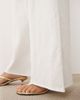 Missyempire Missy Empire drawstring waist wide leg pants in white - part of a set - 4