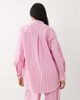 Missyempire Missy Empire poplin oversized shirt in pink striped print - part of a set - 4