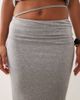 Missyempire Missy Empire ruched waist detail maxi skirt in gray - part of a set - 4