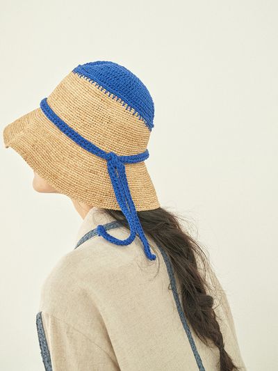 MISU A BARBE Bawy Hat_Blue