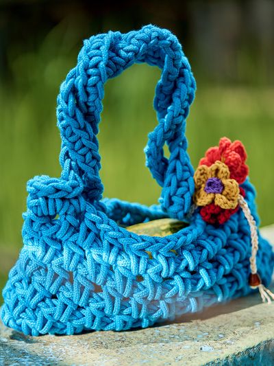 MISU A BARBE Net Bag Square