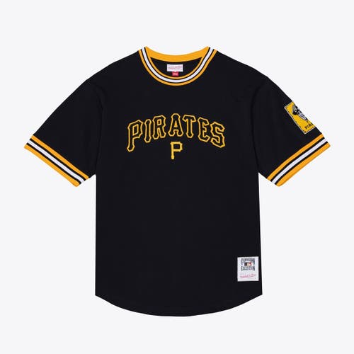Mitchell & Ness Men's Mitchell & Ness  Black Pittsburgh Pirates Wild Pitch Ringer T-Shirt 