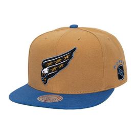 Mitchell & Ness Men's Mitchell & Ness  Gold Washington Capitals Legendary Away Snapback Hat 
