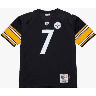 Mitchell & Ness Men's Mitchell & Ness Ben Roethlisberger Black Pittsburgh Steelers 2004 Authentic Throwback Jersey 