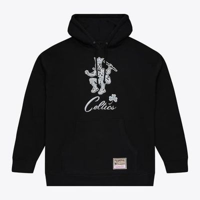Mitchell & Ness Men's Mitchell & Ness Black Boston Celtics Chrome Hoodie 