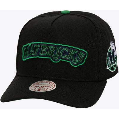 Mitchell & Ness Men's Mitchell & Ness Black Dallas Mavericks Class Act Pro Snapback Hat 