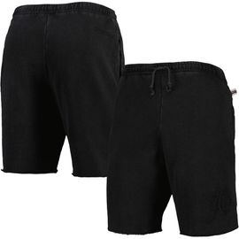 Mitchell & Ness Men's Mitchell & Ness Black Philadelphia 76ers French Terry Tonal Fleece Shorts 