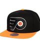 Mitchell & Ness Men's Mitchell & Ness Black Philadelphia Flyers Core Team Ground 2.0 Snapback Hat  - 1