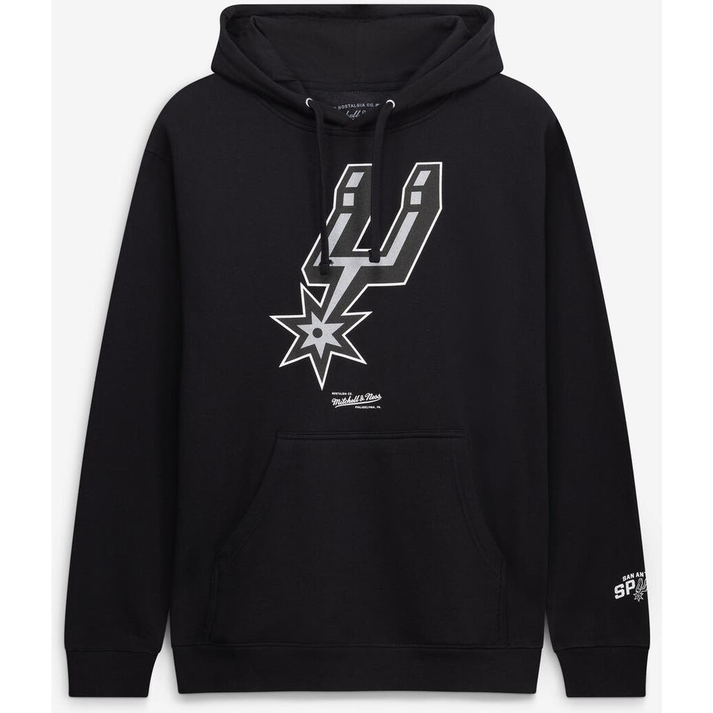 Mitchell & Ness Men's Mitchell & Ness Black San Antonio Spurs Fleece Hoodie 