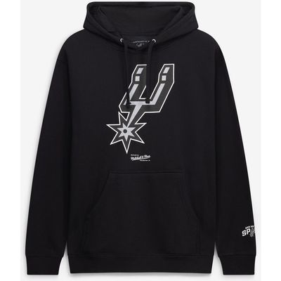 Mitchell & Ness Men's Mitchell & Ness Black San Antonio Spurs Fleece Hoodie 