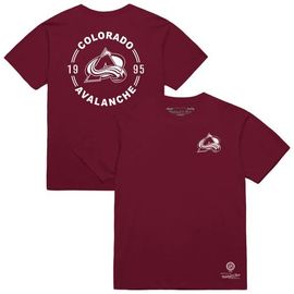 Mitchell & Ness Men's Mitchell & Ness Burgundy Colorado Avalanche Core Penalty Box 3.0 T-Shirt 