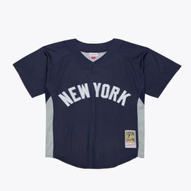 Mitchell & Ness Men's Mitchell & Ness CC Sabathia Navy New York Yankees 2009 Authentic Batting Practice Jersey 