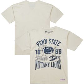 Mitchell & Ness Men's Mitchell & Ness Cream Penn State Nittany Lions Heritage Scholar T-Shirt 