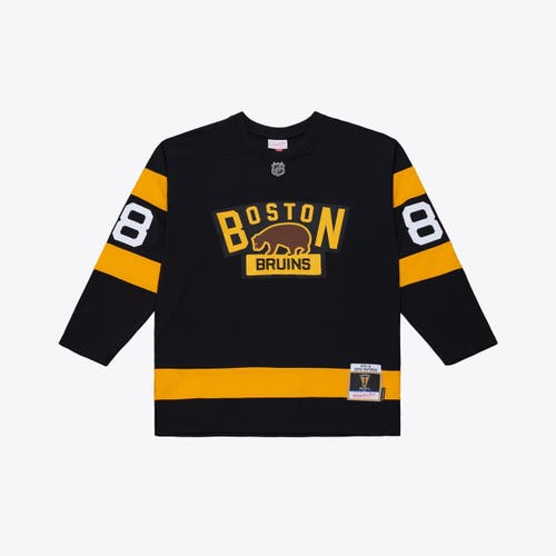 Mitchell & Ness Men's Mitchell & Ness David Pastrnak Black Boston Bruins 2015 Power Play Jersey 
