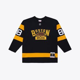 Mitchell & Ness Men's Mitchell & Ness David Pastrnak Black Boston Bruins 2015 Power Play Jersey 