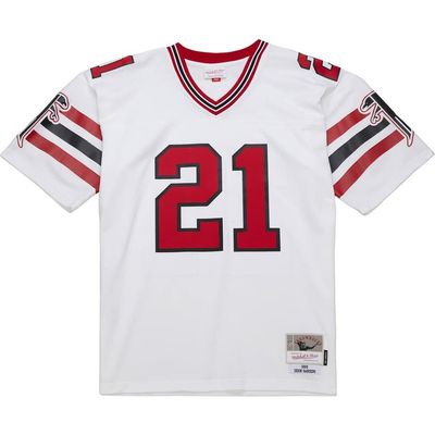 Mitchell & Ness Men's Mitchell & Ness Deion Sanders White Atlanta Falcons 1989 Legacy Replica Jersey 