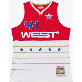 Mitchell & Ness Men's Mitchell & Ness Dirk Nowitzki Red/White 2006 NBA All-Star Game Authentic Jersey 