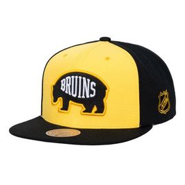 Mitchell & Ness Men's Mitchell & Ness Gold Boston Bruins Legendary Away Snapback Hat 