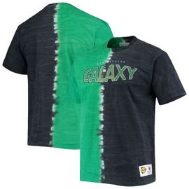 Mitchell & Ness Men's Mitchell & Ness Green LA Galaxy Vertical Tie-Dye Top 