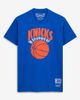 Mitchell & Ness Men's Mitchell & Ness Heather Blue New York Knicks MVP T-Shirt  - 1