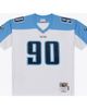 Mitchell & Ness Men's Mitchell & Ness Jevon Kearse White Tennessee Titans Retired Legacy Replica Player Jersey  - 1