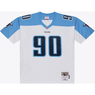 Mitchell & Ness Men's Mitchell & Ness Jevon Kearse White Tennessee Titans Retired Legacy Replica Player Jersey 