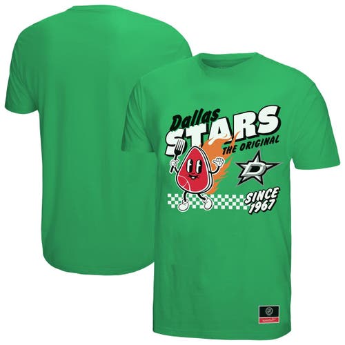 Mitchell & Ness Men's Mitchell & Ness Kelly Green Dallas Stars Local Food T-Shirt 