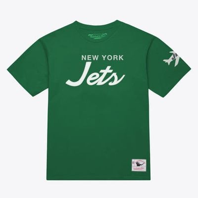 Mitchell & Ness Men's Mitchell & Ness Kelly Green New York Jets Head Coach Classic T-Shirt 