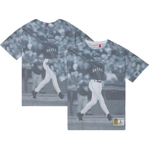 Mitchell & Ness Men's Mitchell & Ness Ken Griffey Jr. Seattle Mariners Cooperstown Collection Highlight Sublimated Player Graphic T-Shirt
