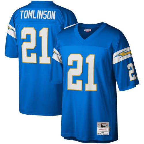 Mitchell & Ness Men's Mitchell & Ness LaDainian Tomlinson Powder Blue Los Angeles Chargers Legacy Replica Jersey 