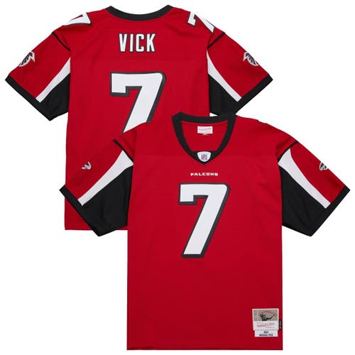 Mitchell & Ness Men's Mitchell & Ness Michael Vick Red Atlanta Falcons 2003 Legacy Replica Jersey 