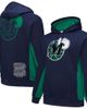 Mitchell & Ness Men's Mitchell & Ness Navy Dallas Mavericks Hardwood Classics Team Origins Fleece Pullover Hoodie  - 1