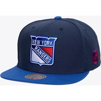 Mitchell & Ness Men's Mitchell & Ness Navy New York Rangers Legendary Home Snapback Hat 