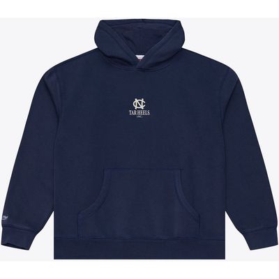 Mitchell & Ness Men's Mitchell & Ness Navy North Carolina Tar Heels Core Icon Fleece Hoodie 