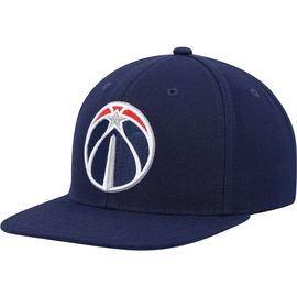Mitchell & Ness Men's Mitchell & Ness Navy Washington Wizards Ground 2.0 Snapback Hat 