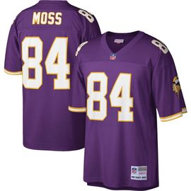 Mitchell & Ness Men's Mitchell & Ness Randy Moss Purple Minnesota Vikings Legacy Replica Jersey 