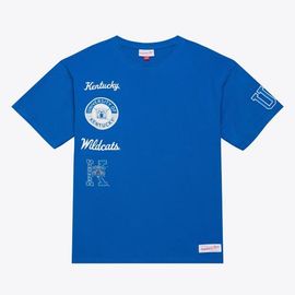 Mitchell & Ness Men's Mitchell & Ness Royal Kentucky Wildcats Double Clutch Premium T-Shirt 