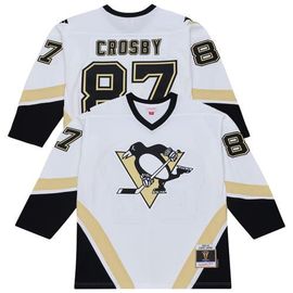 Mitchell & Ness Men's Mitchell & Ness Sidney Crosby White Pittsburgh Penguins 2005 Power Play Jersey 